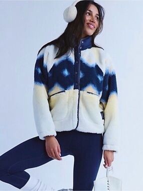 FP Movement by Free People Hit The Slopes Jacket in Soft Sunglow